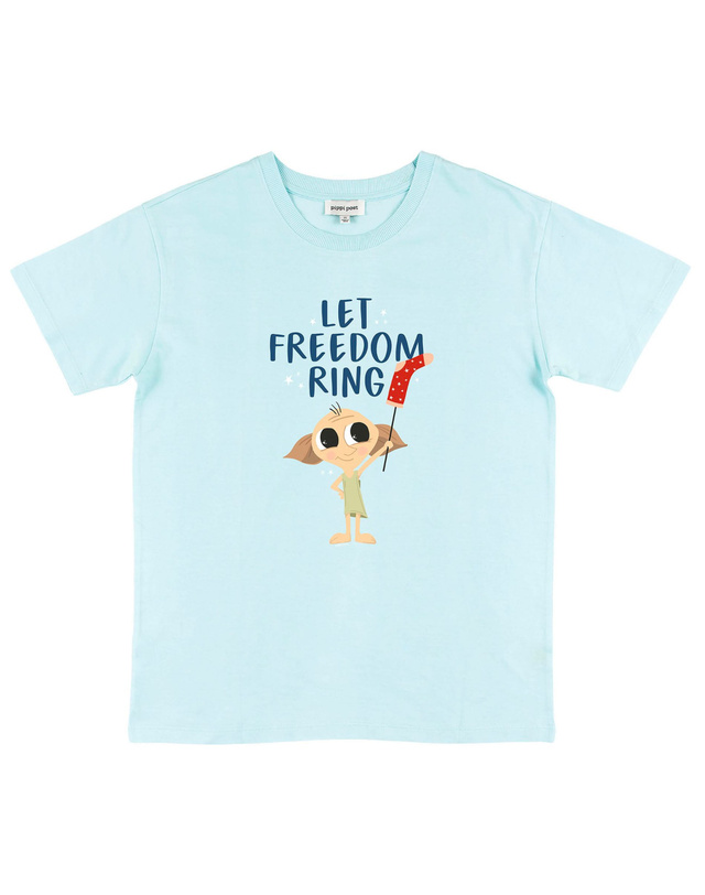 Let Freedom Ring - Pippi Tee - Sea Salt, 3 of 3