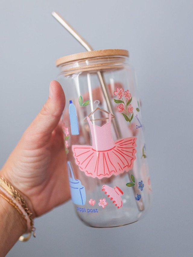 Dance Life Essentials Glass Can, 1 of 6