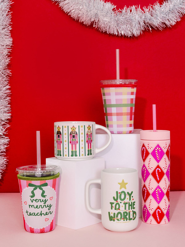 Joy to the World Christmas Tall Ceramic Mug, 5 of 6