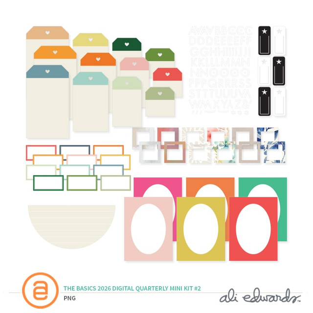 The Basics 2026 Quarterly Digital Mini Kit #2, 1 of 1