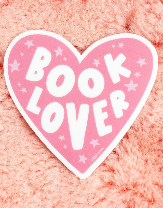 Book Lover Decal Sticker, 2 of 4