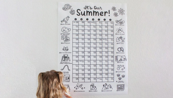 It's Our Summer Undated Printable Calendar Poster, 1 of 2