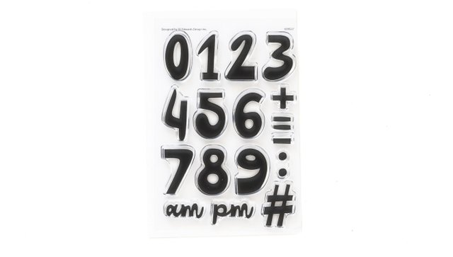Numbers Are Awesome #22 4×6 Stamp Set, 1 of 2