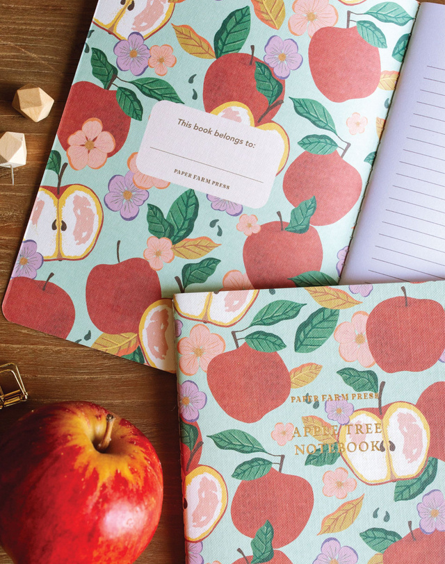 What you Water Grows Apple Tree Stitched Notebook, 2 of 4