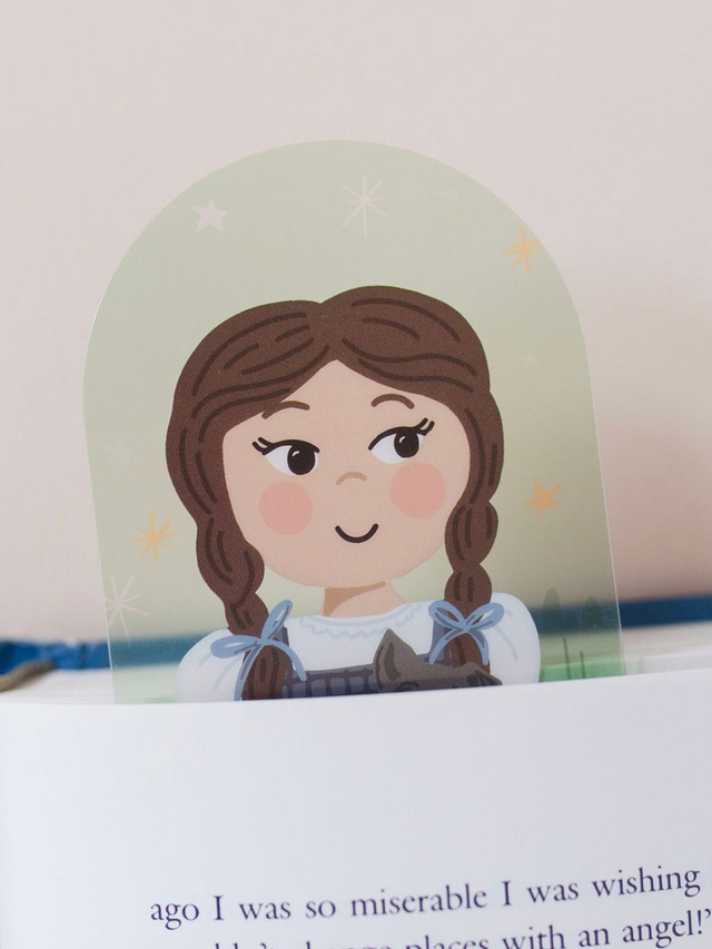 Wizard of Oz Dorothy Transparent Bookmark, 2 of 3