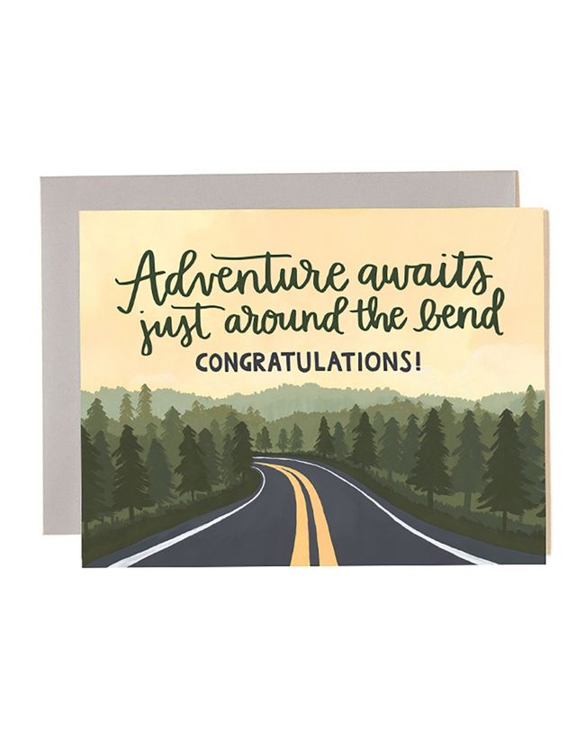 Adventure Road Greeting Card, 1 of 1