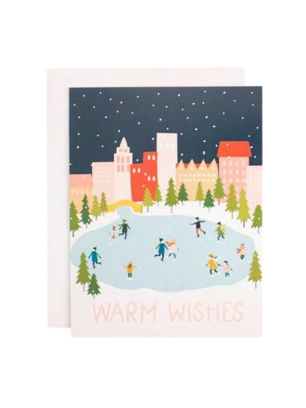 Warm Wishes Greeting Card, 1 of 2
