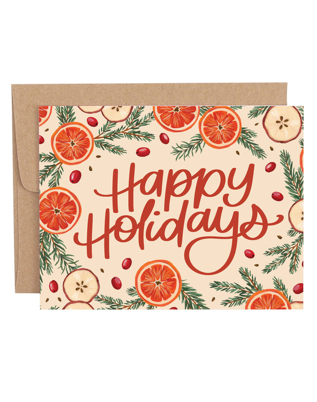 Holiday Simmer Greeting Card, 1 of 1