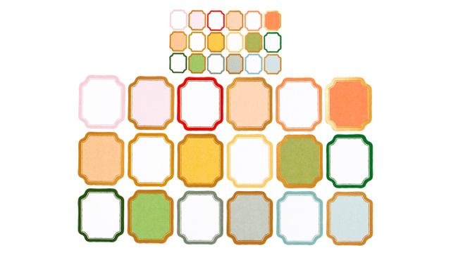 December Daily® 2025 Cardstock Label Pack, 1 of 4