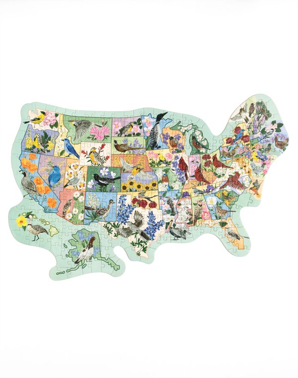 Birds & Blooms Across America - 300 Piece Jigsaw Puzzle, 4 of 6
