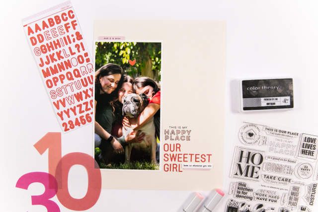 Stamp Set : 6×8 Home Is My Happy Place, 5 of 9
