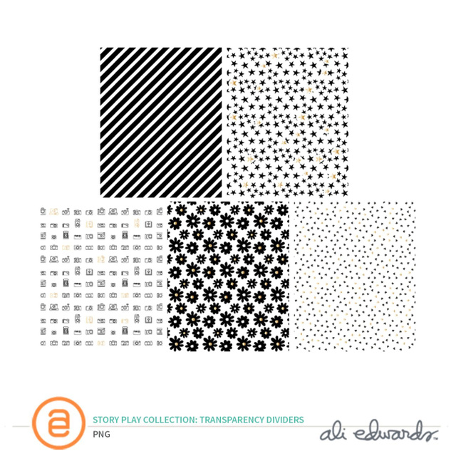 Story Play Digital Transparency Dividers, 1 of 1