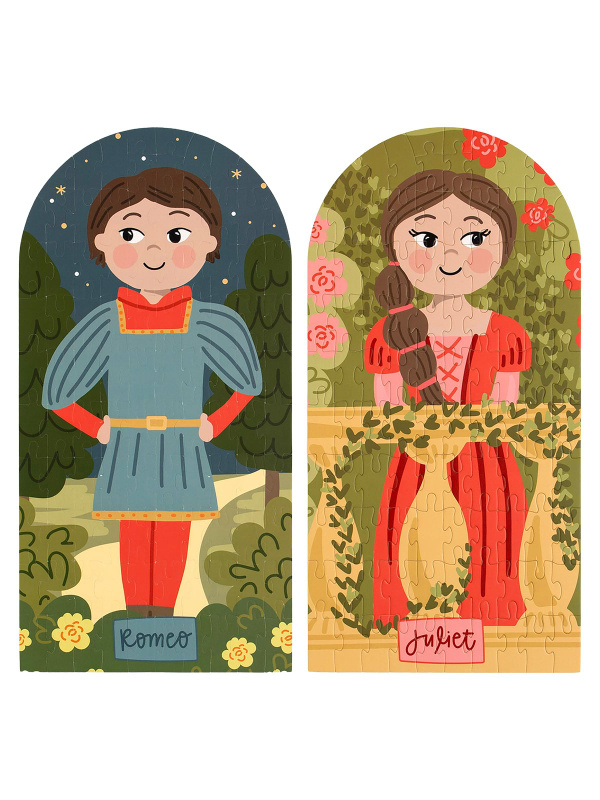Romeo & Juliet - 100 Piece Double-Sided Character Jigsaw Puzzle, 5 of 8
