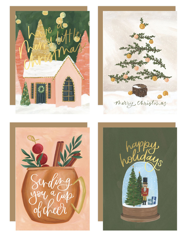 Christmas Cottage Specialty Greeting Card Box Set, 6 of 6