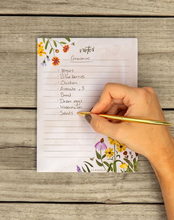 Wildflower Botanicals Notepad, 1 of 2