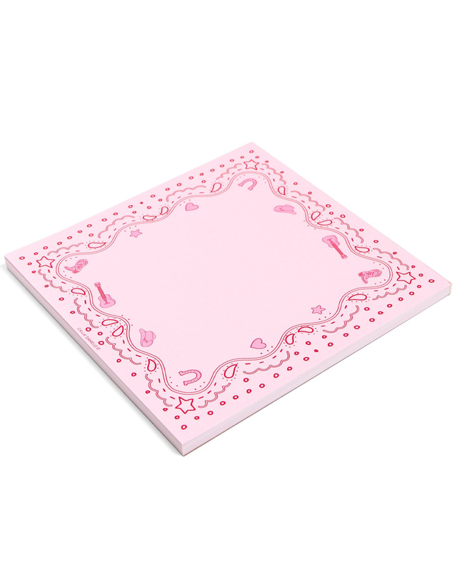 Pink Bandana Western Notepad, 2 of 2