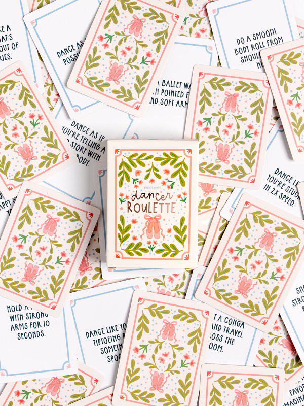 Dancer Roulette - Draw-And-Do Activity Card Game, 5 of 5