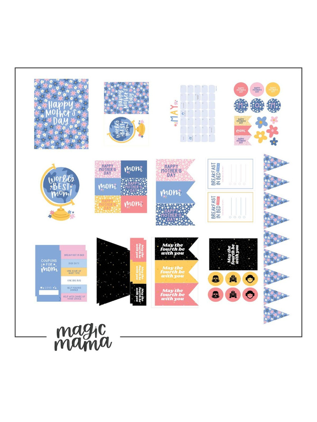 Happy Mother's Day Digital Bundle, 1 of 2