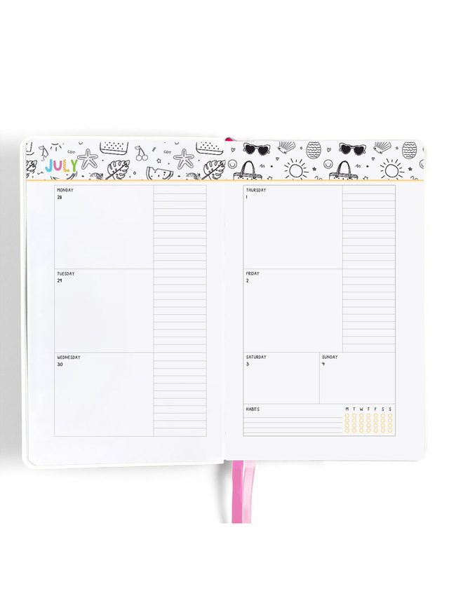 Leopard Print Petite Planner : 2027 Calendar Year, 4 of 7