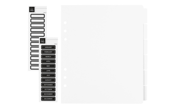 Stop The Blur Planner Dividers - Whiteboard, 1 of 5