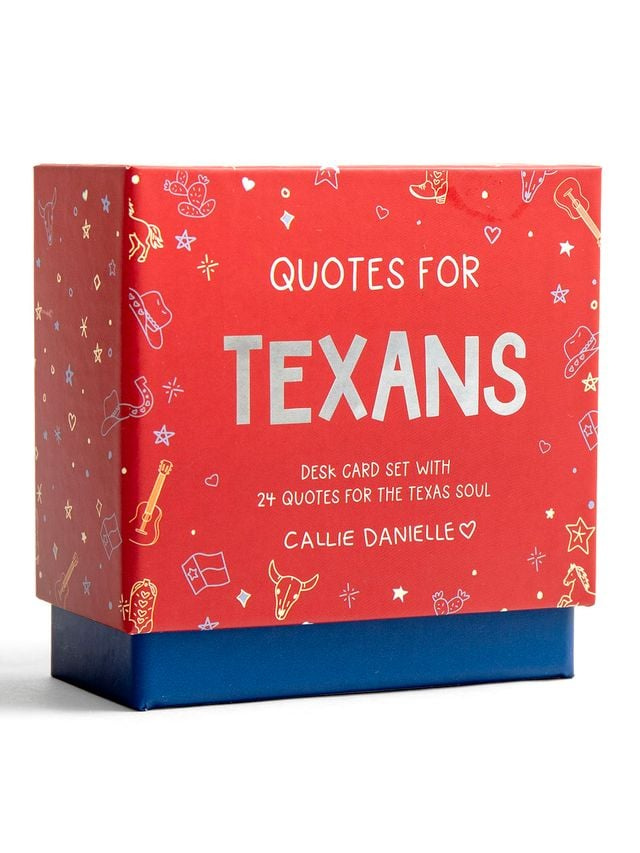 Quotes for Texans - Texas Western Card Set with Display Stand, 1 of 4