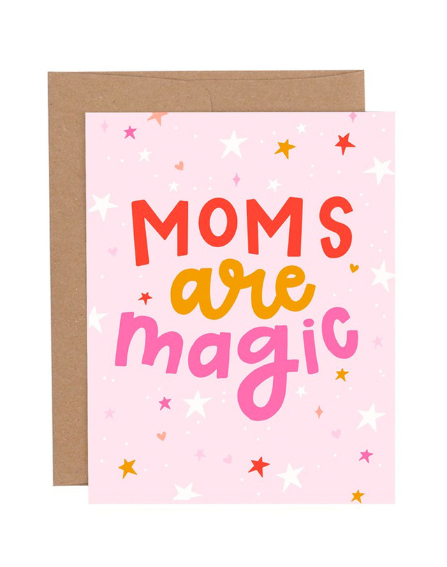 Moms Are Magic Greeting Card, 1 of 1