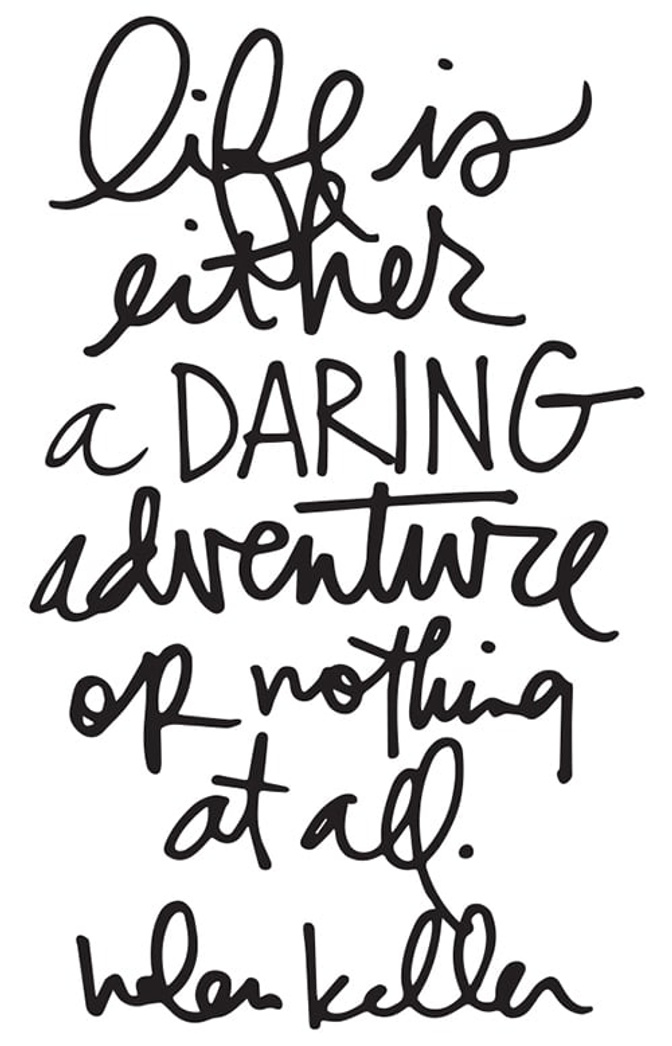 Daring Adventure Word Art By Ali Edwards