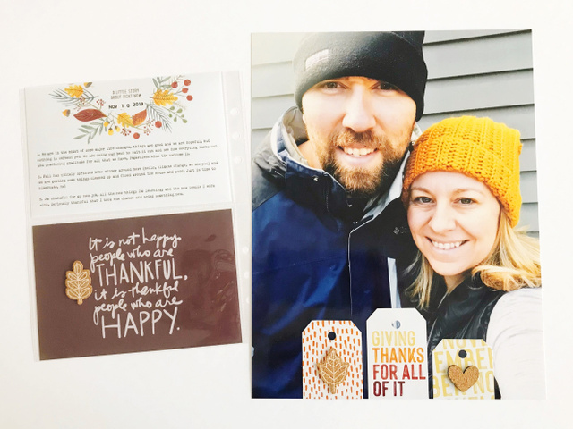 Giving Thanks, 1 of 2