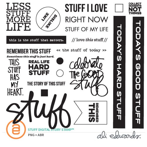 Stuff Digital Story Stamp™, 1 of 1