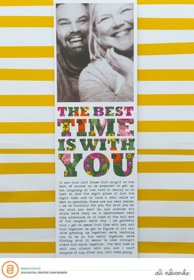 The Best Time Is With You, 1 of 2
