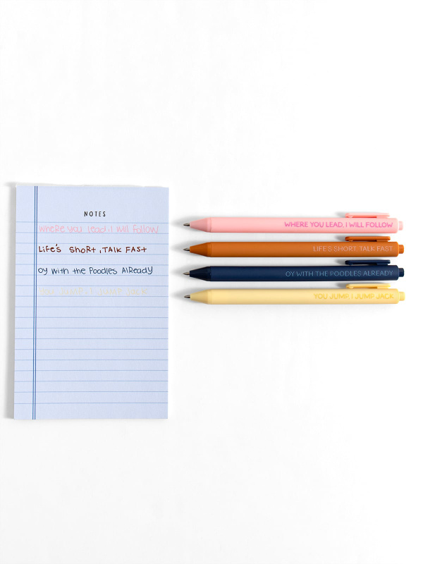 Stars Hollow Quotes Pen Set, 4 of 4