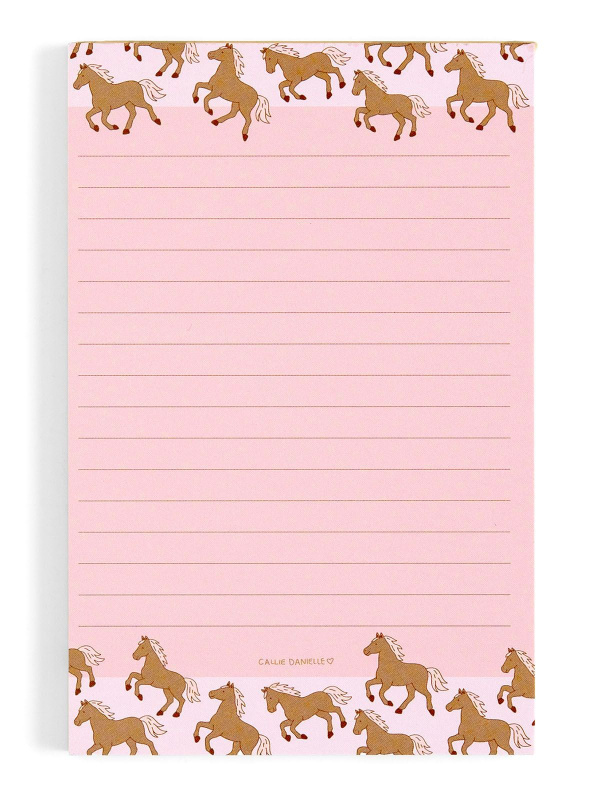 Western Horses 4×6 Notepad, 1 of 3
