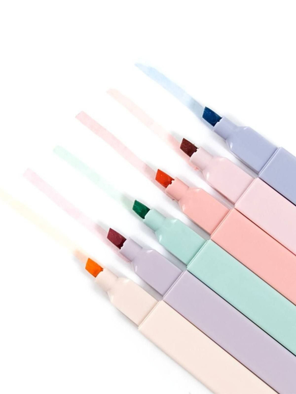 Pastel Highlights – Bible Study Highlighter Set of 6 Colors, 2 of 6