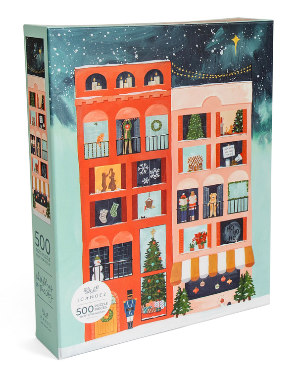 Christmas in the City - 500 Piece Jigsaw Puzzle, 1 of 8