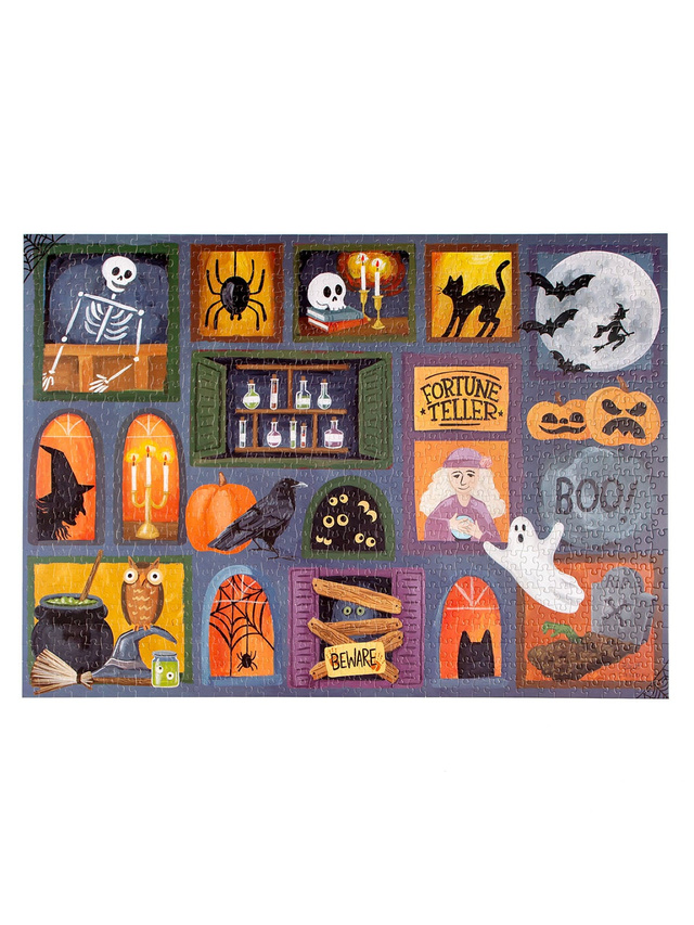 Spooky View - 1,000 Piece Halloween Jigsaw Puzzle, 4 of 6