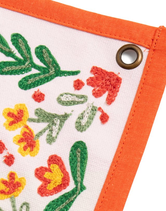 Library Embroidered Canvas Banner, 3 of 3