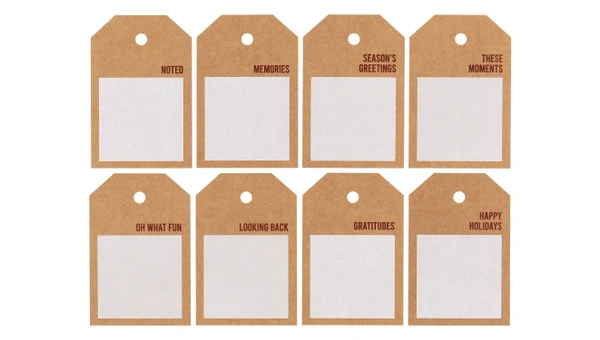 Memories & Moments Kraft Tags, 1 of 2