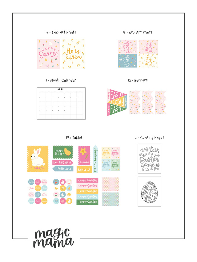 Happy Easter Digital Bundle, 2 of 2