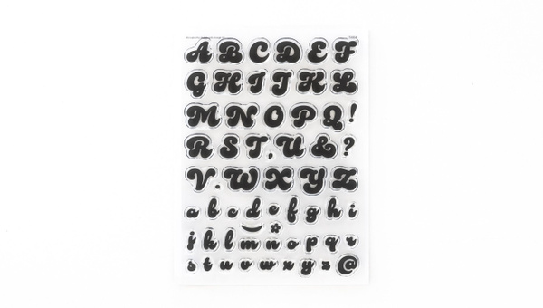 Alphas Are Awesome #39 6×8 Stamp Set, 1 of 2