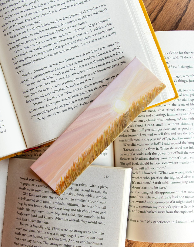 Golden Field Bookmark, 1 of 6