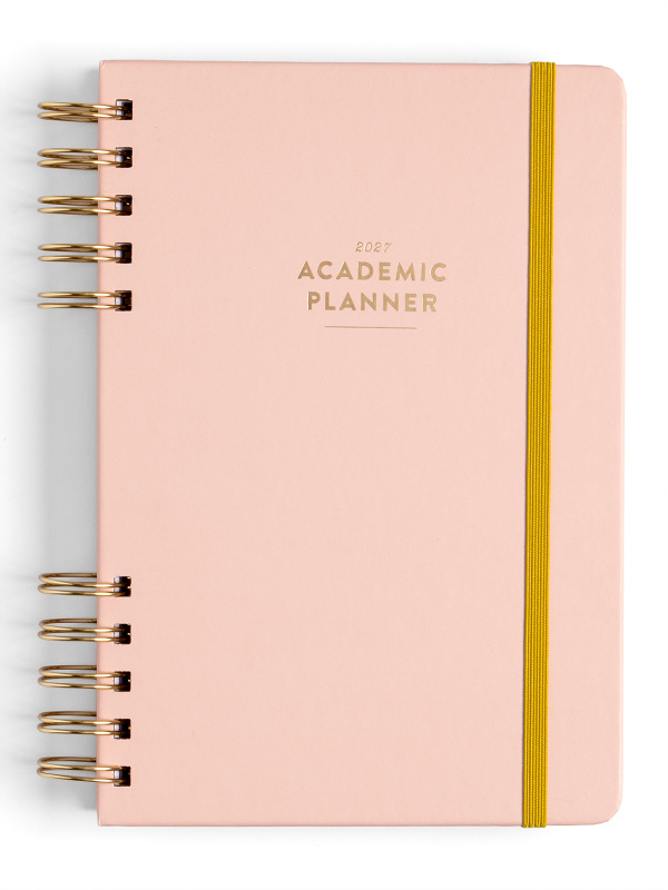 Pink Spiral Planner - 2026-2027 Academic Year, 1 of 7