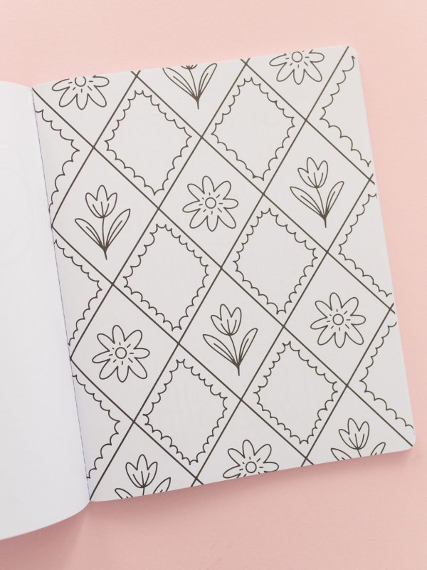 Bows & Blooms Coloring Book, 4 of 11