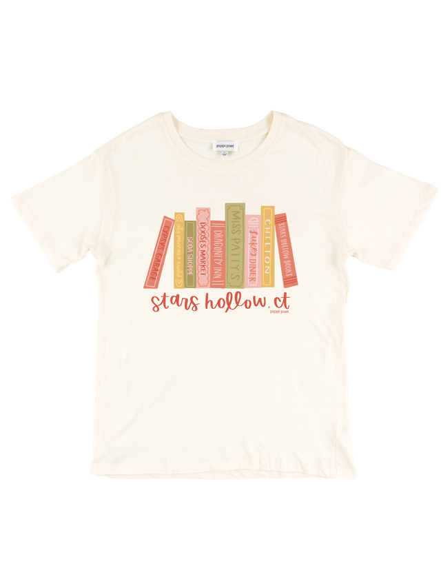 Stars Hollow Books Tee - Ivory, 3 of 3