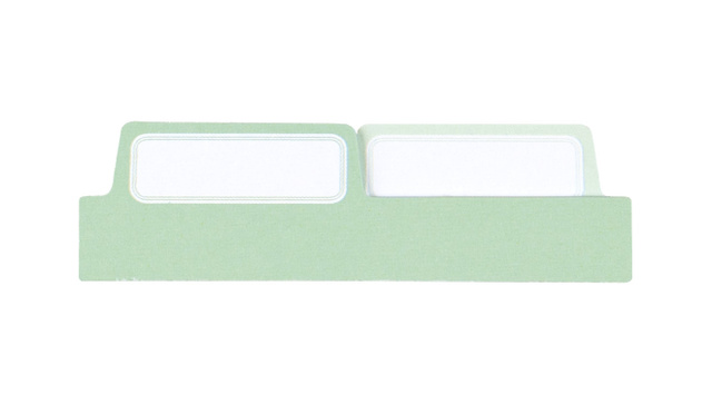 Color Collective Tab Notepad - Minty, 1 of 2