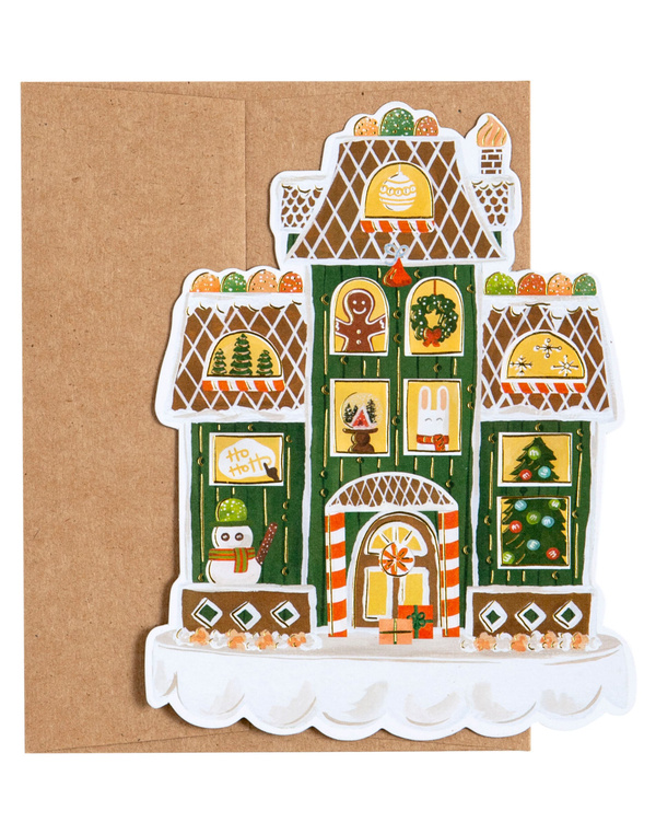 Gingerbread House Specialty Flat Note Set, 4 of 4
