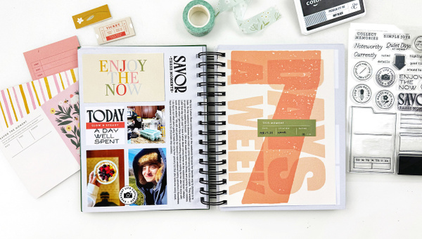 Stamp Set : 6×8 Savor The Moments, 4 of 7