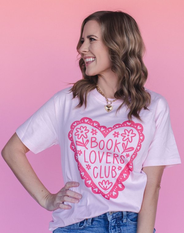 Book Lovers Club Tee - Blossom, 2 of 3