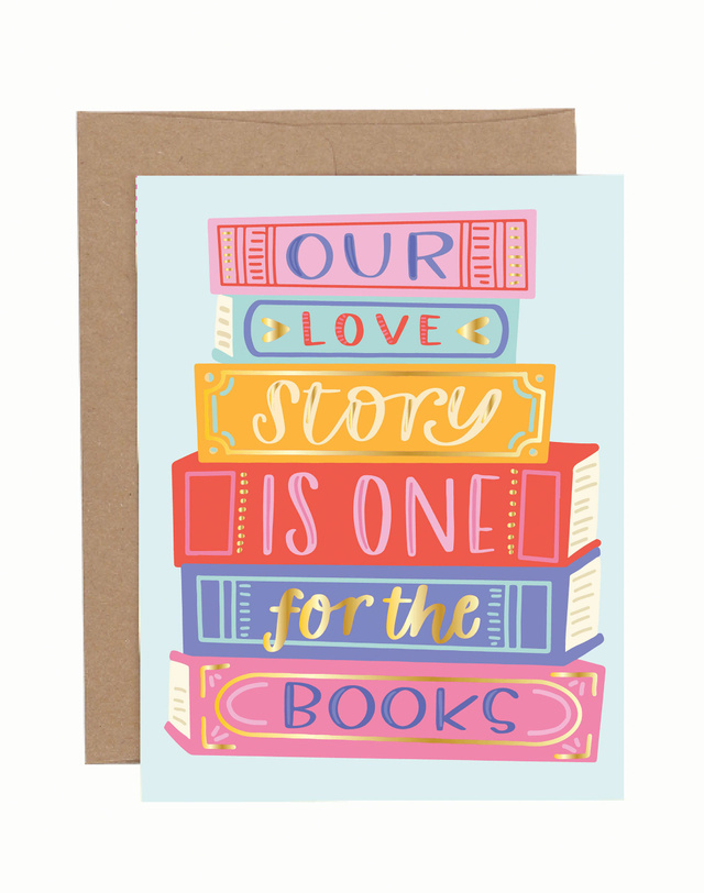 Our Love Story Greeting Card, 1 of 2