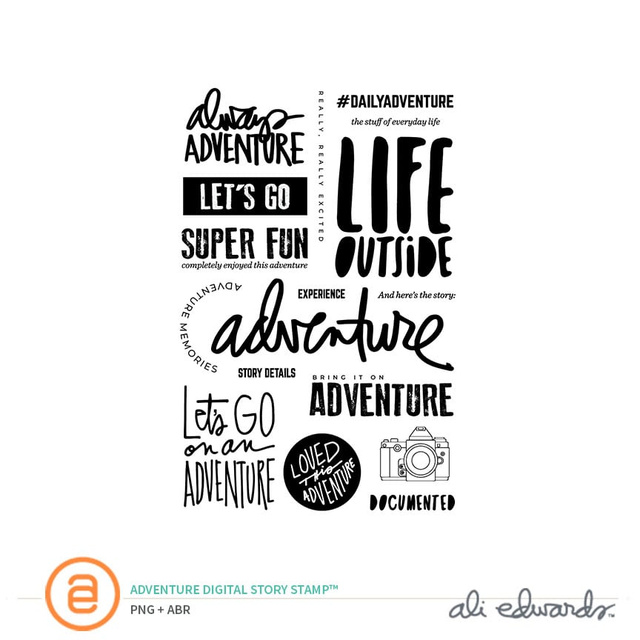 Adventure Digital Story Stamp™, 1 of 1