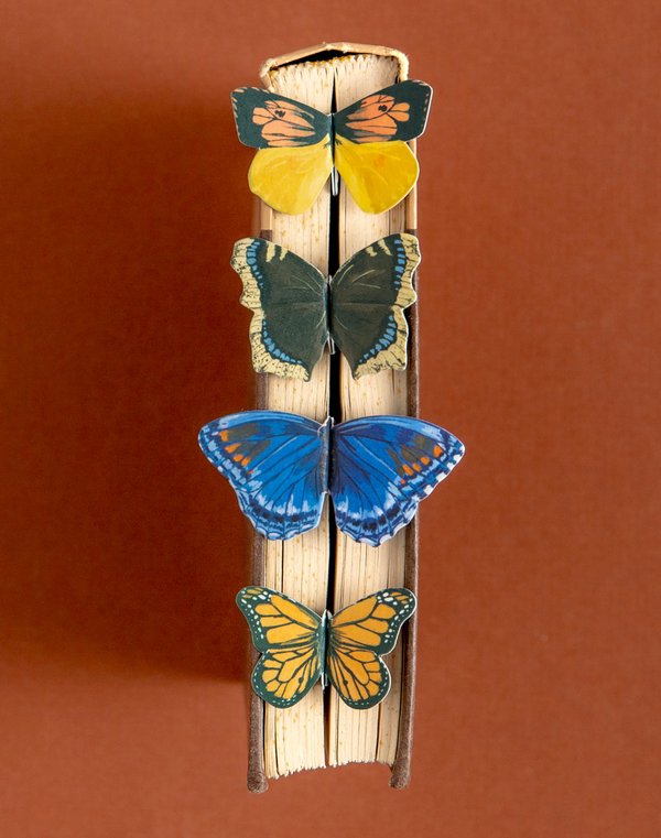Butterfly Pop-up Bookmark Set, 1 of 5